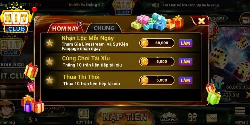 Cổng game luôn thấu hiểu và tri ân khách hàng hàng ngày